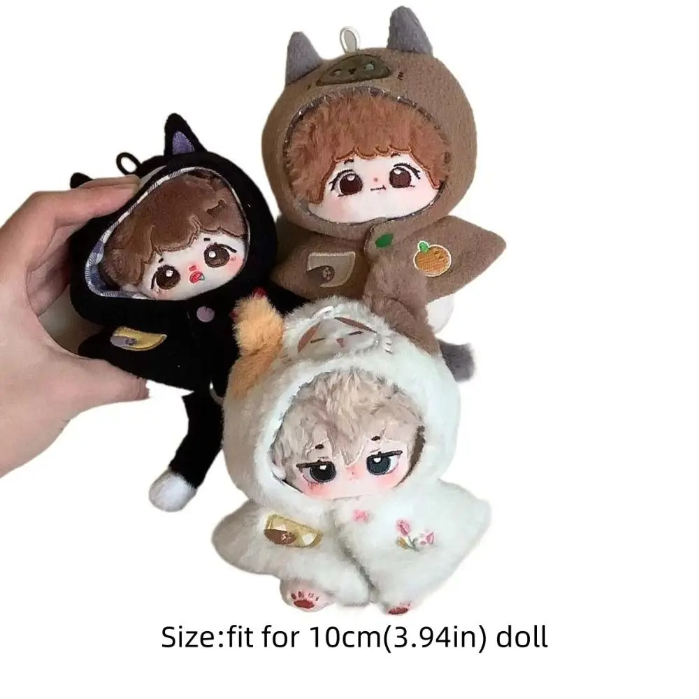 Accessories Small Cloak 10cm Clothes Animal Theme Clothes Outfit Cotton Clothes Dress Up Kawaii Cat Cloak DIY