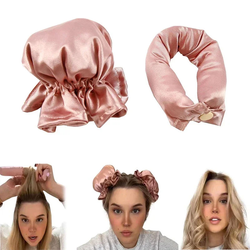 Hair Curling Tools Heatless Curling Rod No Heat Silk Curls Soft Hair Rollers Sleeping Headband Lazy Curlers