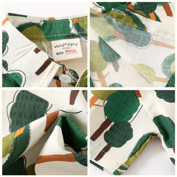 قميص بولو قطني قابل للتنفس للأطفال ، تي شيرت بياقة مطوية لأسفل ، قمم شخصية الشارع ، ملابس الأولاد ، أزياء الأطفال ، الصيف 4