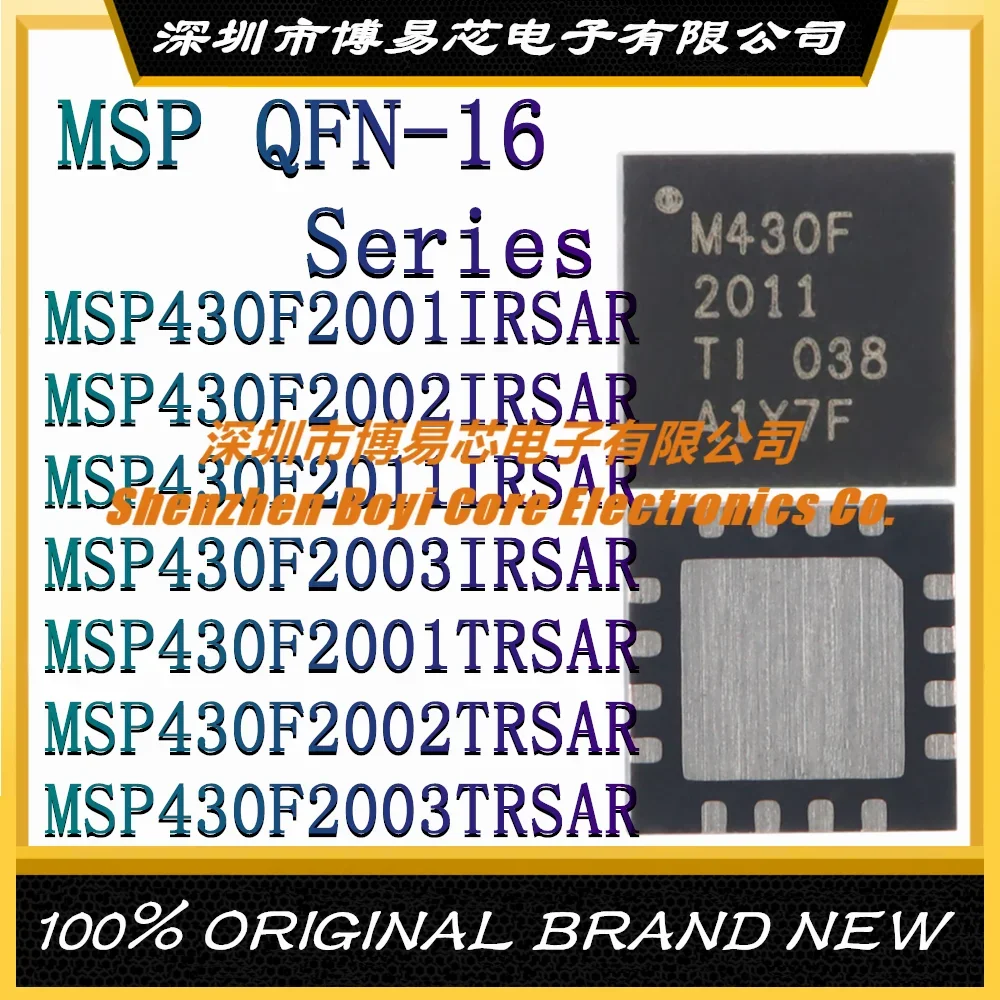 

MSP430F2001IRSAR новинка оригинальный микроконтроллер IC Chip (MCU/MPU/SOC)