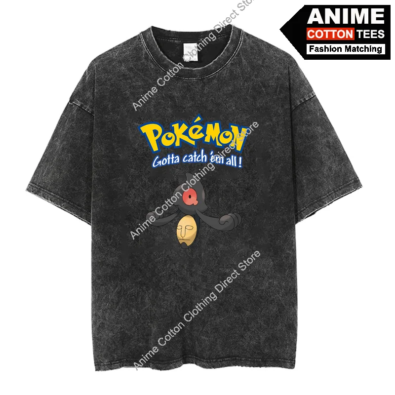 

Elf Yamask T Shirt Cartoon Anime Elf Baby Print T-shirt Y2k Harajuku Street Casual Unisex Oversized Loose Tees Cotton