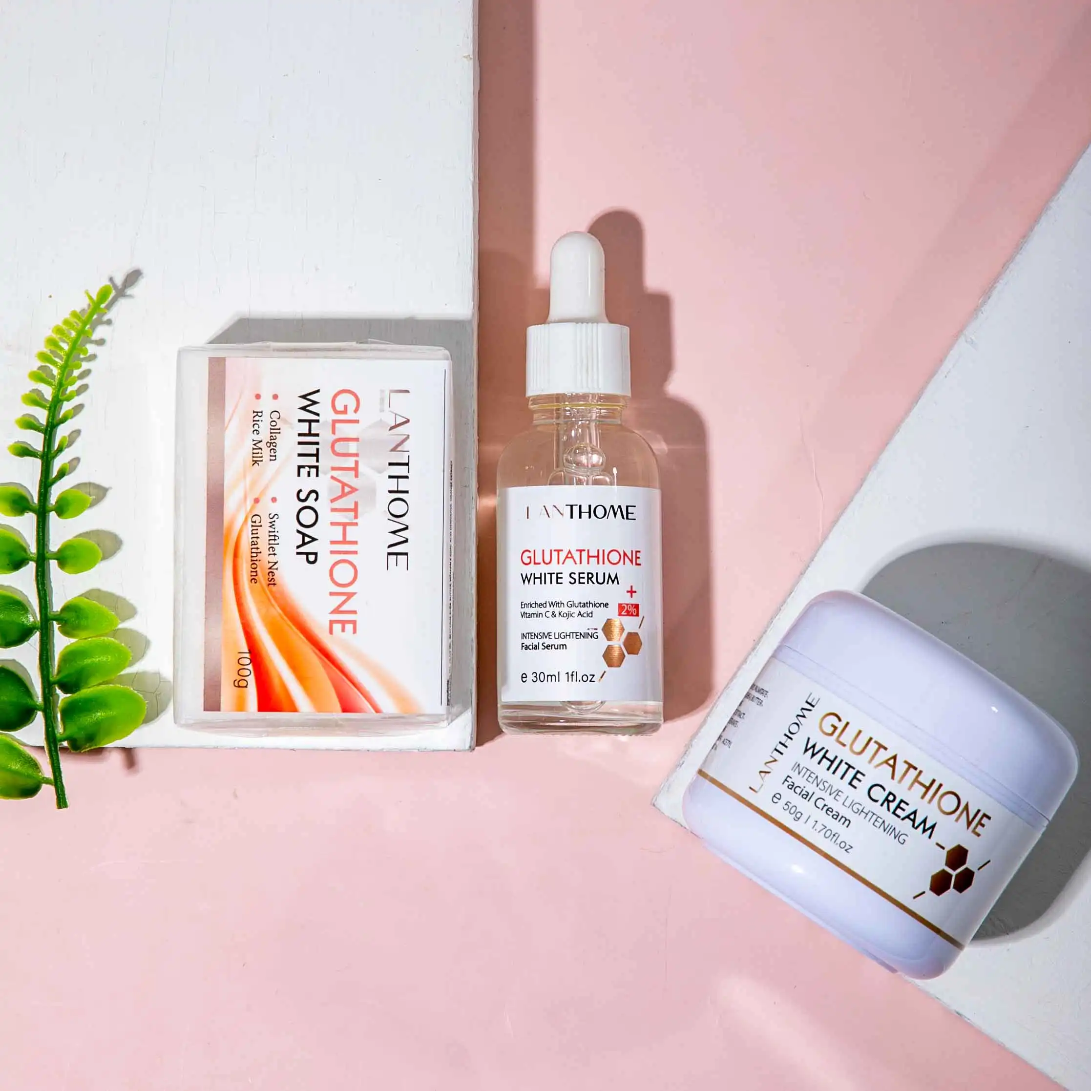 مجموعات الجلوتاثيون ، سيروم تبييض البشرة ، كريم نه...