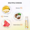 1 Piece Sunscreen Lip Balm SPF 30 UVA Protection Lips Moisturizer Watermelon Coconut Banana Flavor Colorless Lipstick Sun Care 4