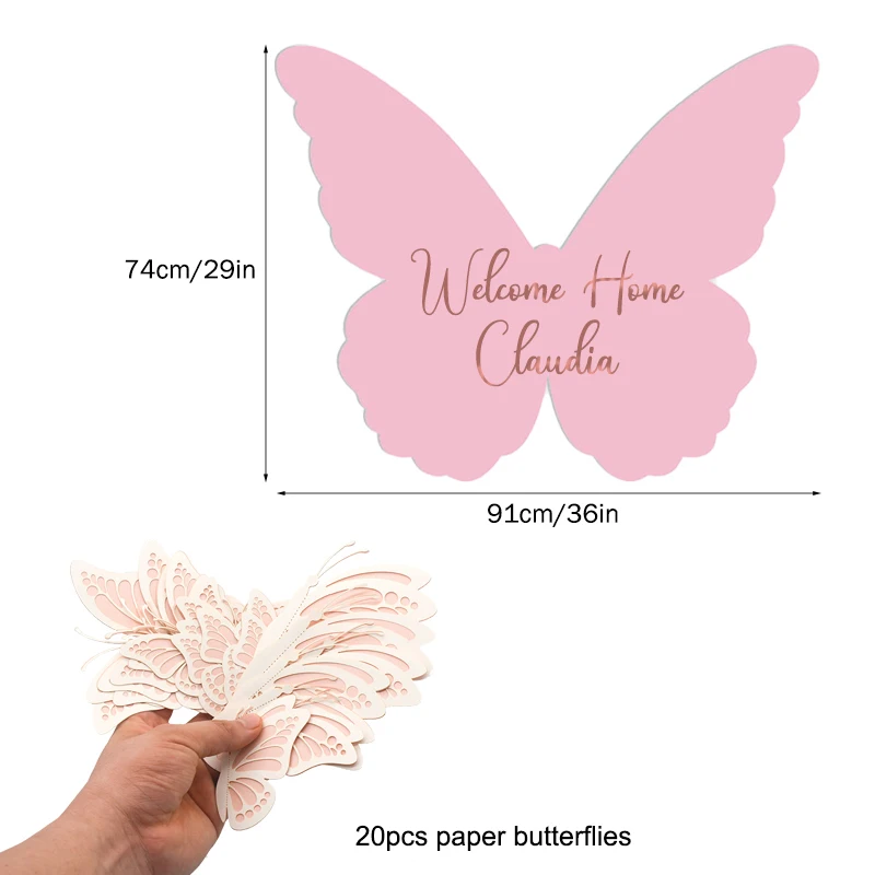 Panneau Bienvenue Bébé | Baby Shower Marguerite | Décorations Pour