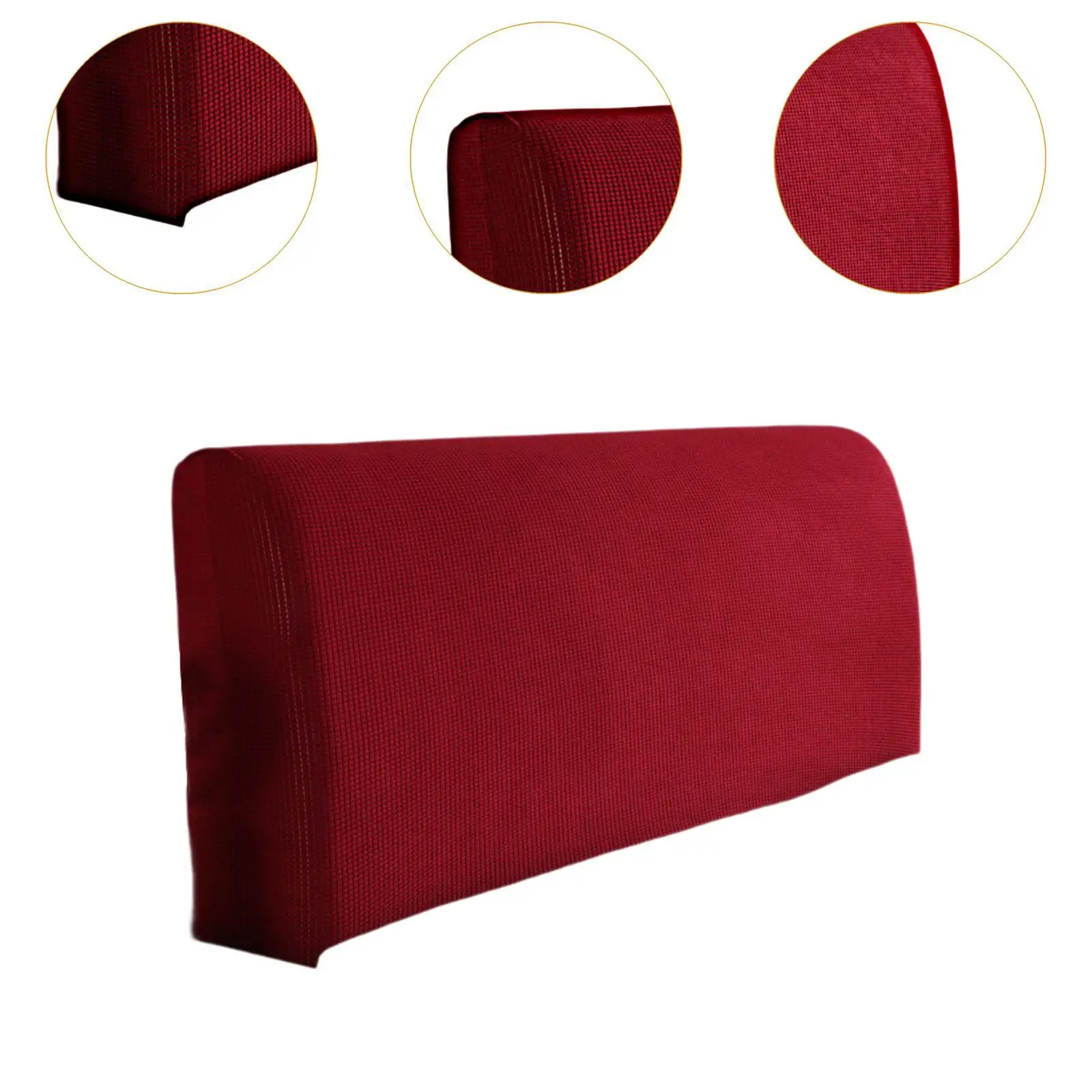 Bed Headboard Cover Removable Soft Bedroom Decor Elastic Bedhead Cover Protective Case Dustproof Cover Modern Bed Head Cover Bed Headboard Cover Removable Soft Bedroom Decor Elastic Bedhead Cover Protective Case Dustproof Cover Modern Bed Head Cover