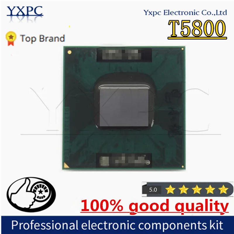 

Core 2 Duo T5800 2.0GHz 2M 800 Dual Notebook processors Laptop CPU Socket P 478 pin Computer
