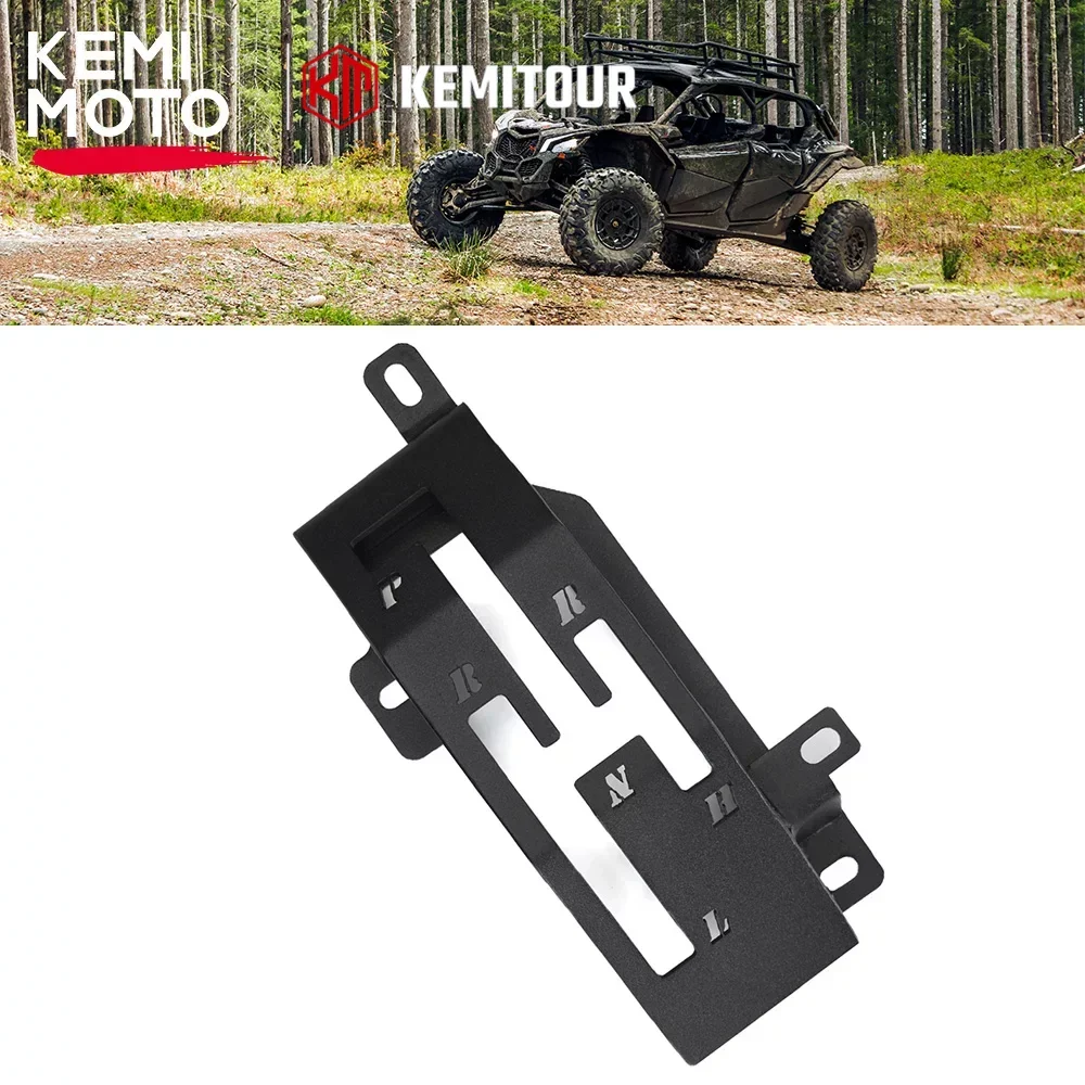 

KEMIMOTO X3 UTV 3 мм Железный распылитель черный переключатель переключения передач для Can am Maverick X3, Maverick X3 MAX 2017-2024 R RR 1x XDS Turbo