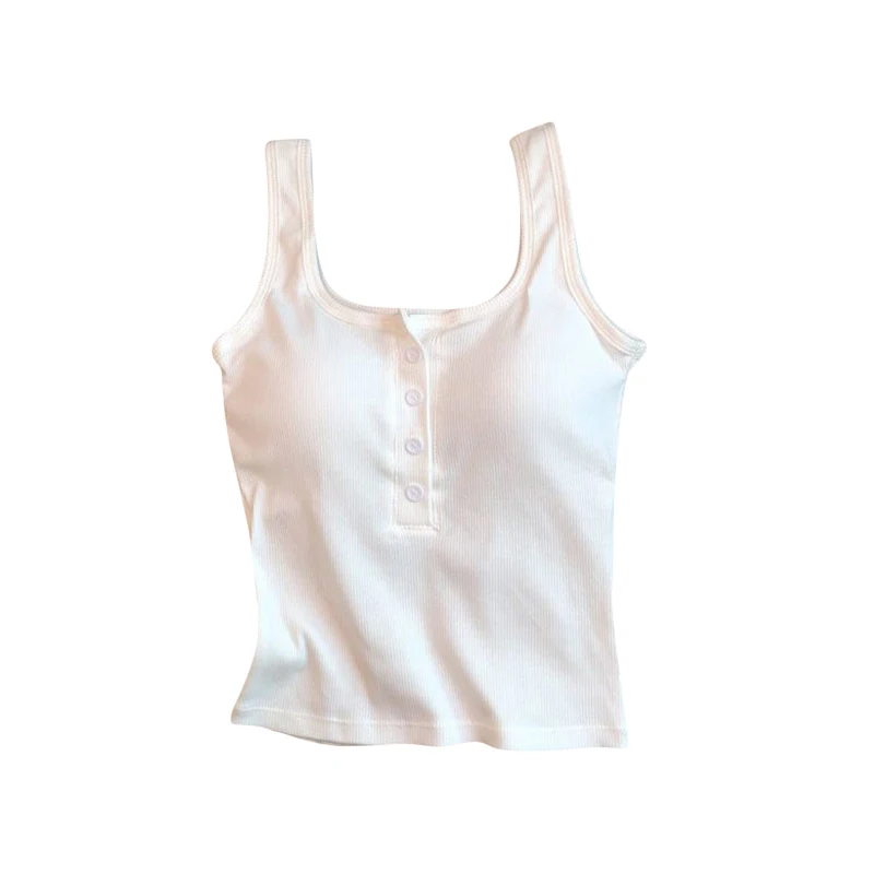 ตัวเลือกสินค้า เสื้อ Crop Top แฟชั่นเซ็กซี่ แขนกุด ผู้หญิง