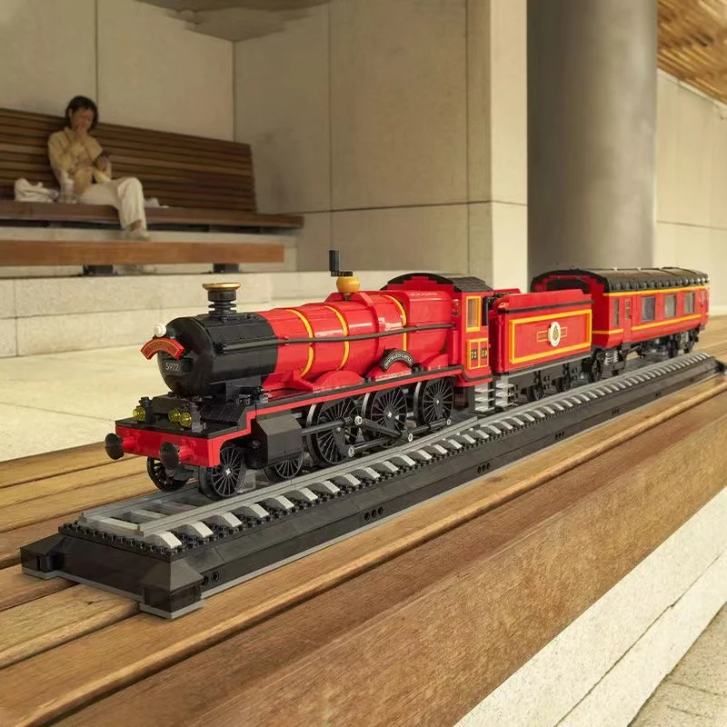 

New 5129pcs Are Compatible With 76405 Popular Fantasy Movie Train Building Block Models For Adult And Ahildren's Holiday Gifts