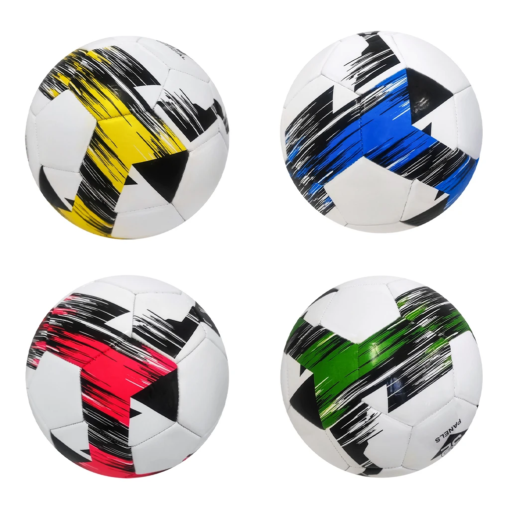 

Standard Size 5 Football For Consistent Playing Experience Versatile Machine-Stitched Soccer Ball White and blue