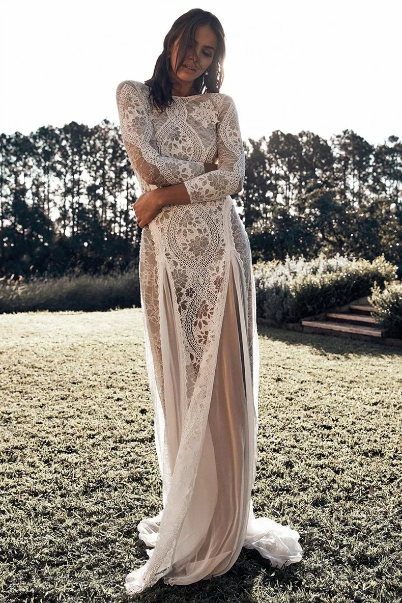 

Hook Flower Hollow Dresses for Women 2023 New Fashion Backless O Neck Slim Summer Dress Elegant Chic Evening Dresses