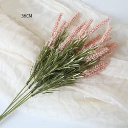 Elegant Artificial Lavender and White Floral Bouquet for Home and Event Décor (Pink)