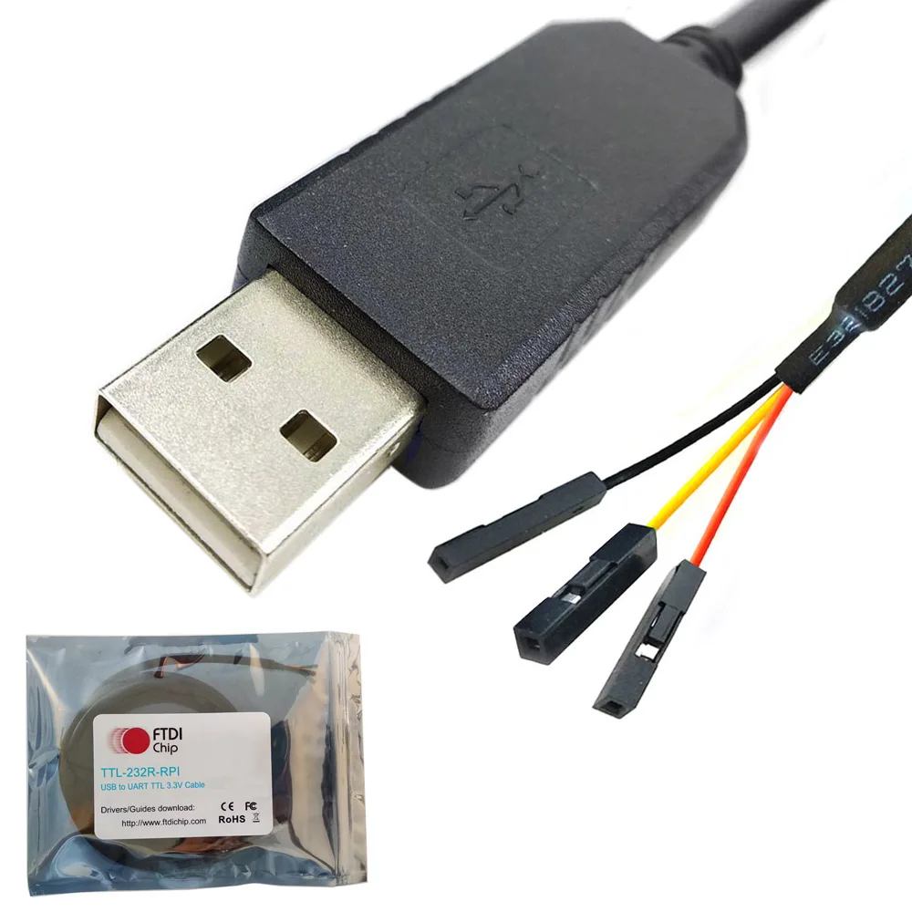 

Кабель USB к 4P TX RX GND 3P 0.1in