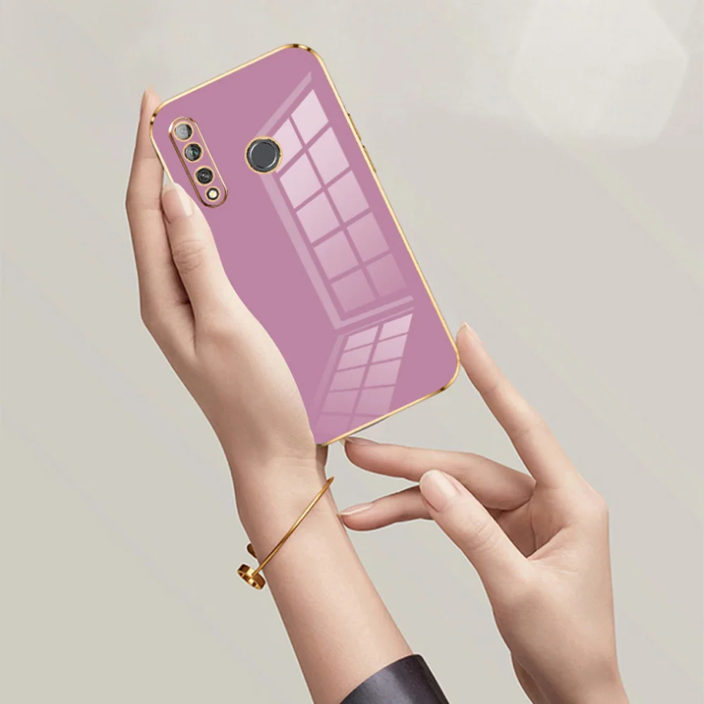 Luxury Square Plating Shockproof Phone Case - Enhanced Protection and Style