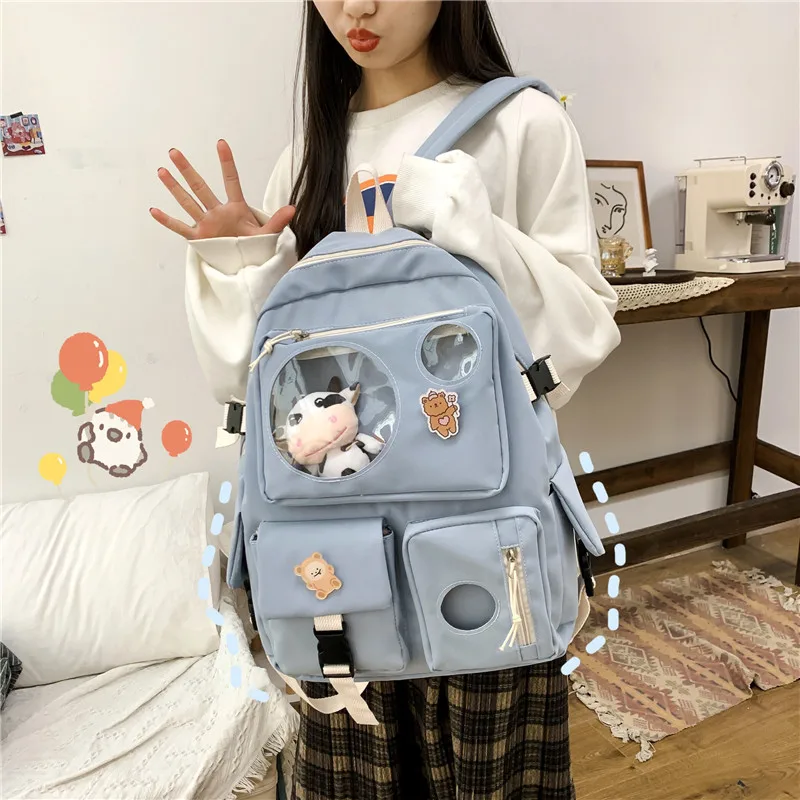 

2022 Fashion Women Backpack Brand Designer large Capacity Leisure Student Bag Travel Backpack Shoulder Bags for Women Girls Gift