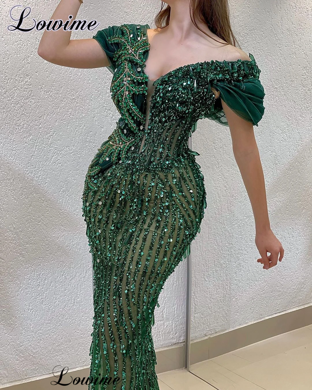 Black Prom Dresses Sexy Side Split Strapless Mermaid Vestidos De Fiesta Sequins Chset Fishtail Formal Evening With Train