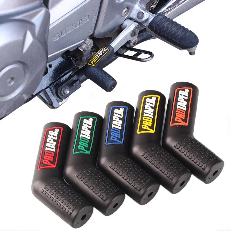 Universal Hanging Gear Cover Protective Sleeve Shift Lever Rubber Sleeve Motorcycle Accessories Yamaha Honda Kawasaki Suzuki motorcycle shift gear lever motorcycle protective gear motorcycle lever protector