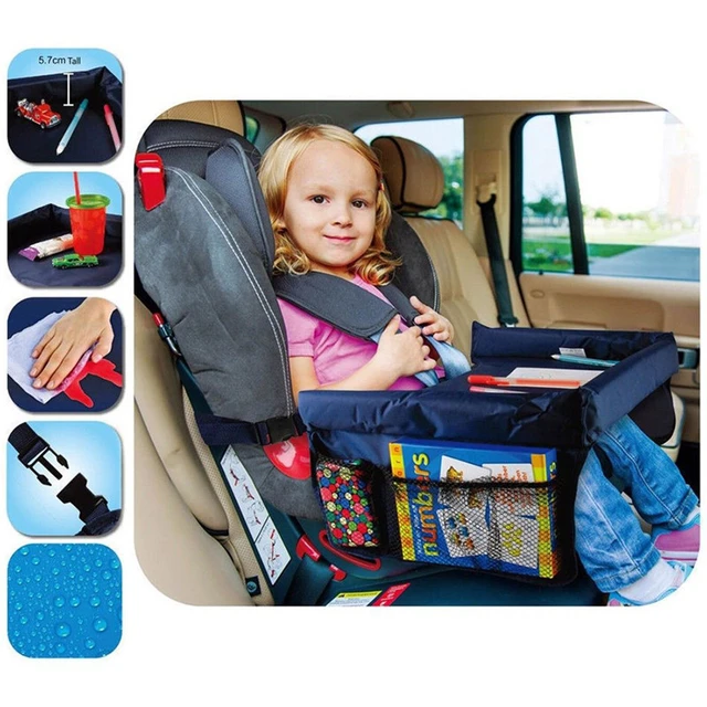 Plateau de siège d'auto pour enfants, Table multifonctionnelle améliorée,  étanche, rangement de jouets pour enfants, support pour nourrissons,  clôture pour bébés - AliExpress