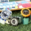SMAEL  Digital Dual Display Outdoor Sports Multi functional Night Glow Men's Watch 8058 Leisure Waterproof Watch 5