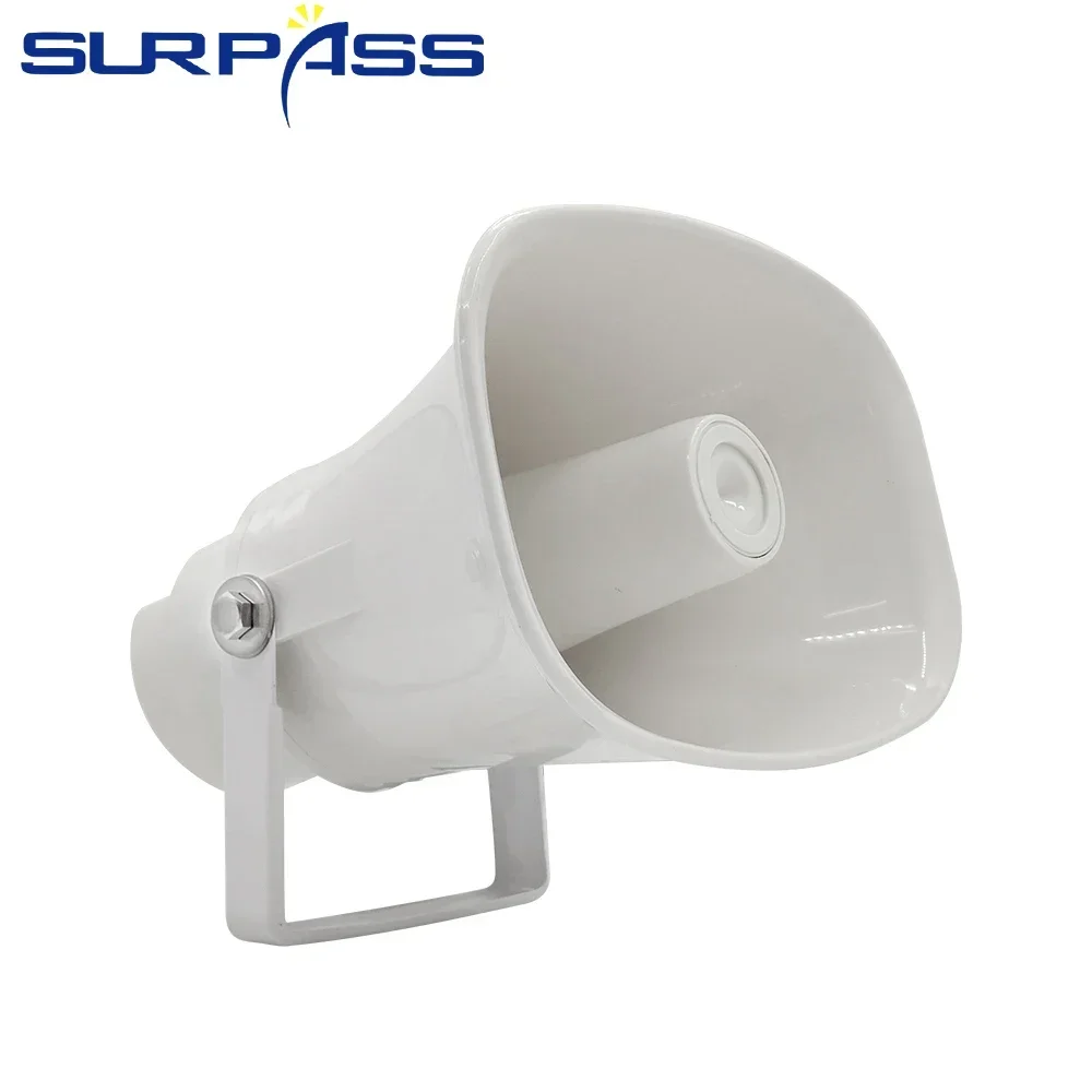 Outdoor pa system HiFi Stereo wall sound Audio 15W Background Music Waterproof Wall Mount Speaker for Garden Patio Home Swimming