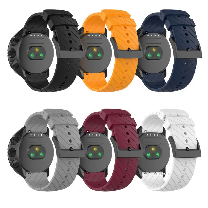 

Wrist Strap For Suunto 9 baro Smart Watch Replacement Watch Band For Suunto 7 D5 Sport Wrist Hr Fossil Q Men's Machine Hybrid