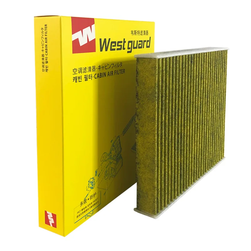 WESTGUARD Activated Carbon Cabin Filter For LEXUS ES RX UX NX TOYOTA CAMRY V7 COROLLA E21 HILUX N1,N2 RAV 4 V CX9 2.5T CUK22032 air filter