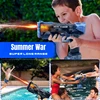 Simulated Flame Kids Electric Water Gun Sensor Lights High Pressure Automatic Watergun Children Summer Outdoor Beach Pool Toys 6