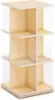 EdQ Rotating Book Display - Birch: Spinning Plywood Storage Bookshelf with Acrylic Windows for Kids Classroom, Playroom, 5