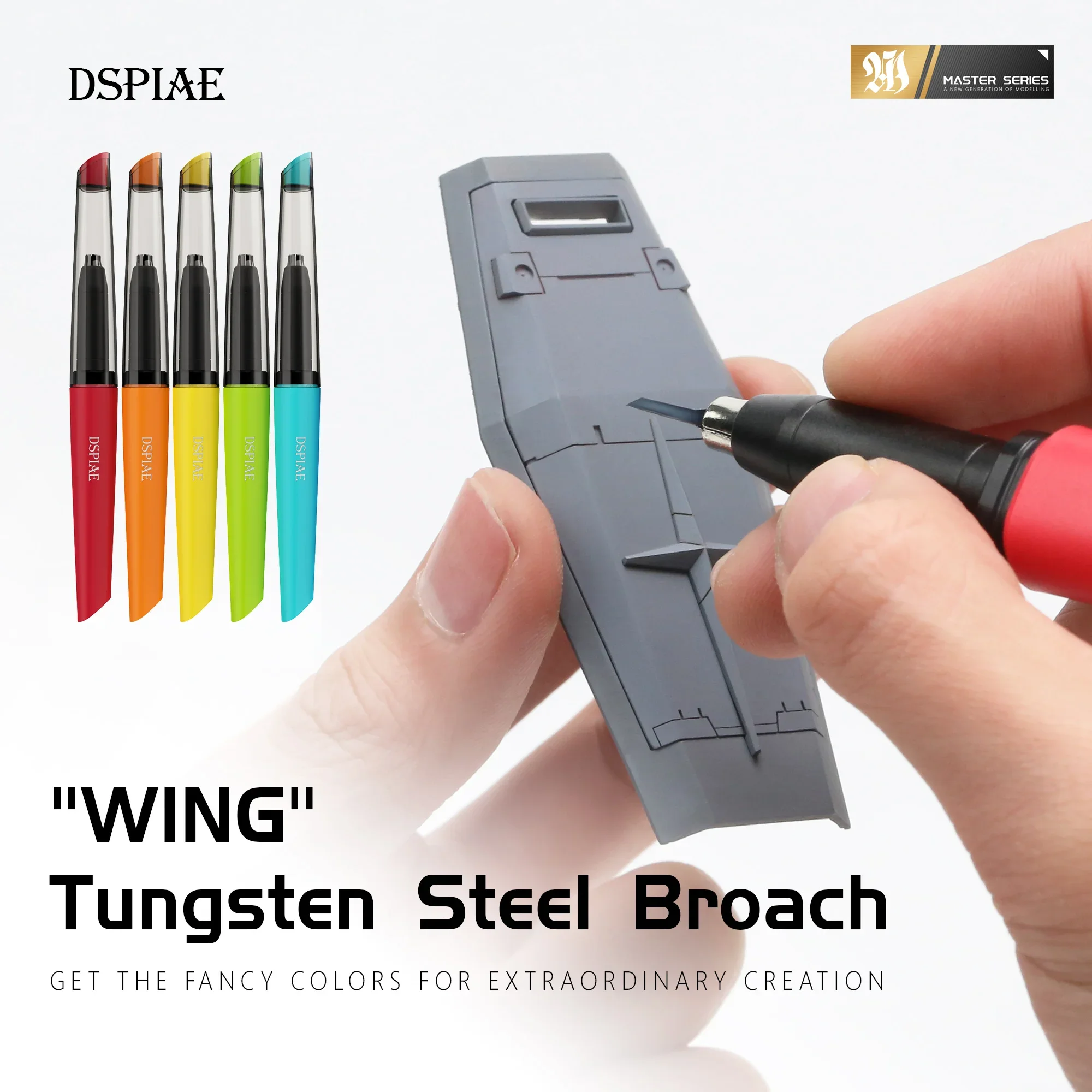 

Нажимной нож DSPIAE PT-TH PRO, Гравировальный инструмент из вольфрамовой стали с ручкой «сделай сам» для сборки, моделирования, хобби