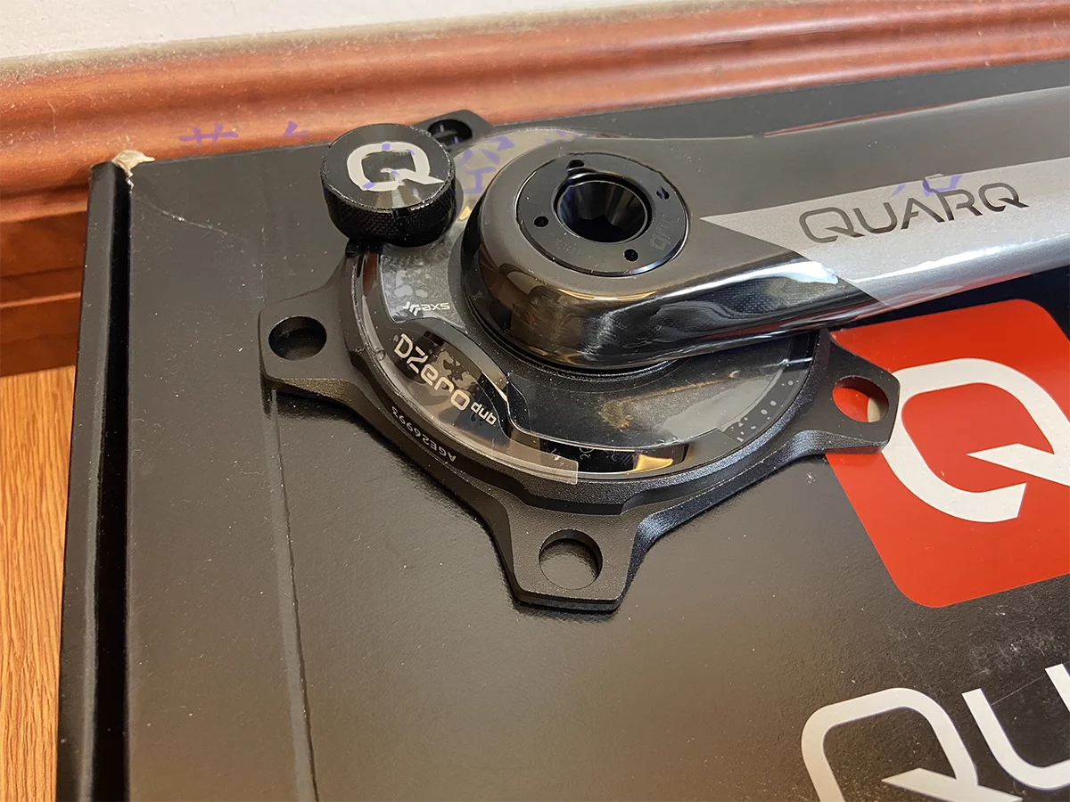 QUARQ DZero パワーメーター 175mm Quarq DZERO GXP Road Bike Power Meter Crankset. 175mm