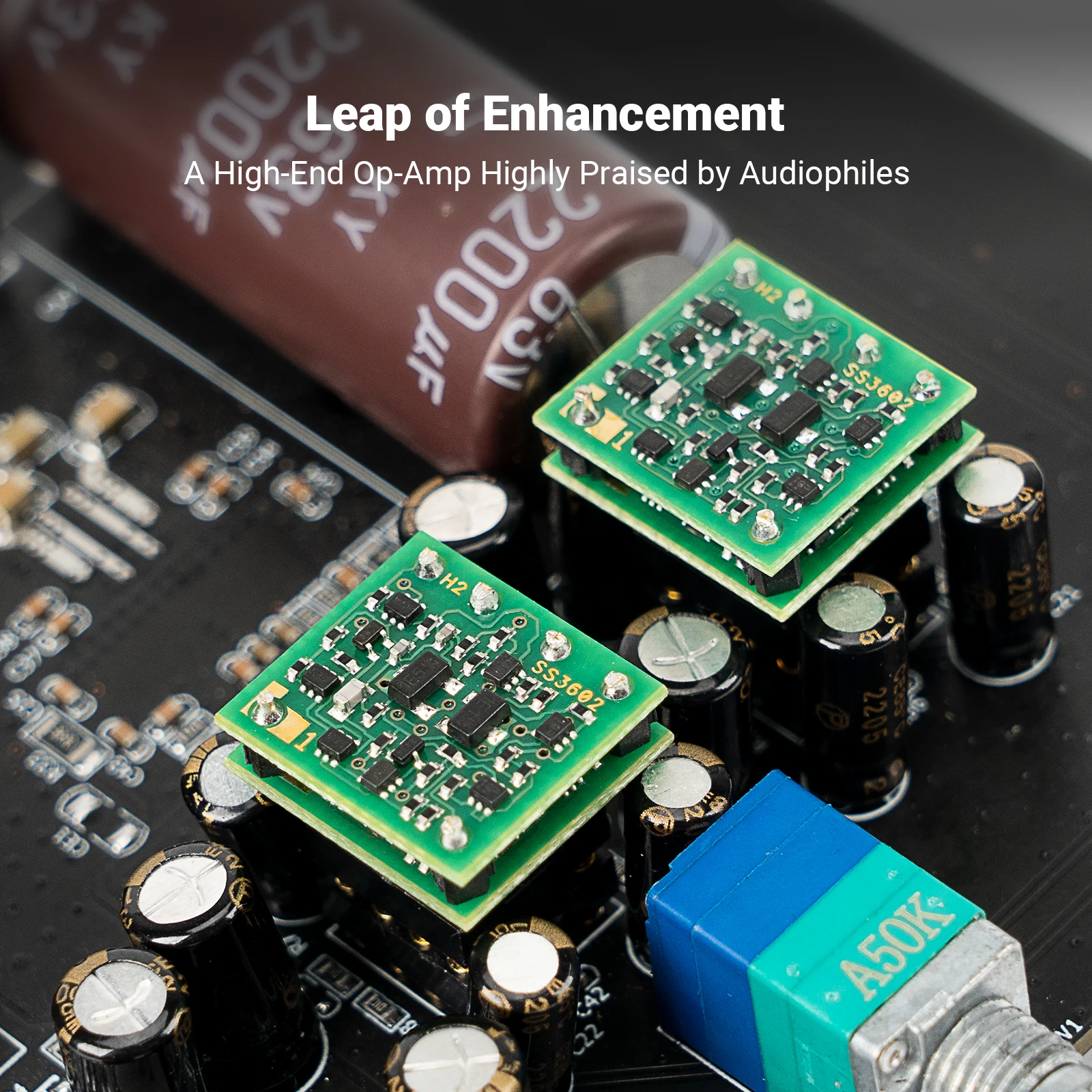 1-2 個の交換用 OP チップ MUSES02 OPA2604AP OPA2134PA Sparkos Labs