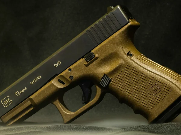 New low price Glock Model 19 Hand with 9Mm Ammunition Tin Sign Metal Poster |