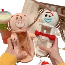 

Pig Plush Pencil Cases for Girls School Supplies Items Cute Stationery Cartuchera Escolar Kawaii Trousse Scolaire Students Kids