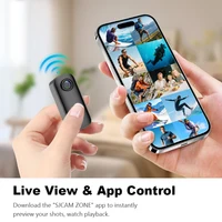 SJCAM C100 / C100Plus Mini Thumb Camera 1080P30FPS / 4K30FPS H.265 12MP 2.4G WiFi 30M Waterproof Case Action Sport DV Camcorder - Image 6