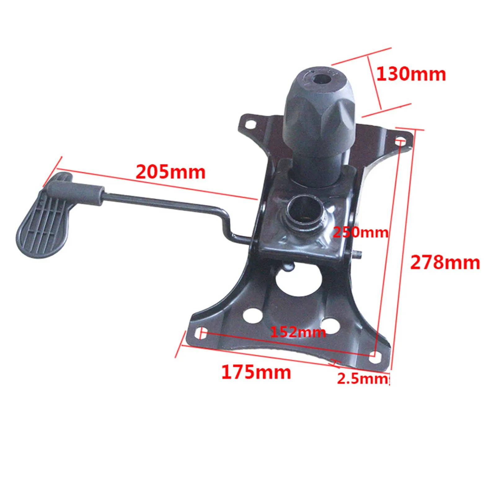 Office Chair Adjustable Learning Chair Swivel Tilt Control Seat Mechanism Tilt Control and Gas Lift Desk Chair Task Computer Parts