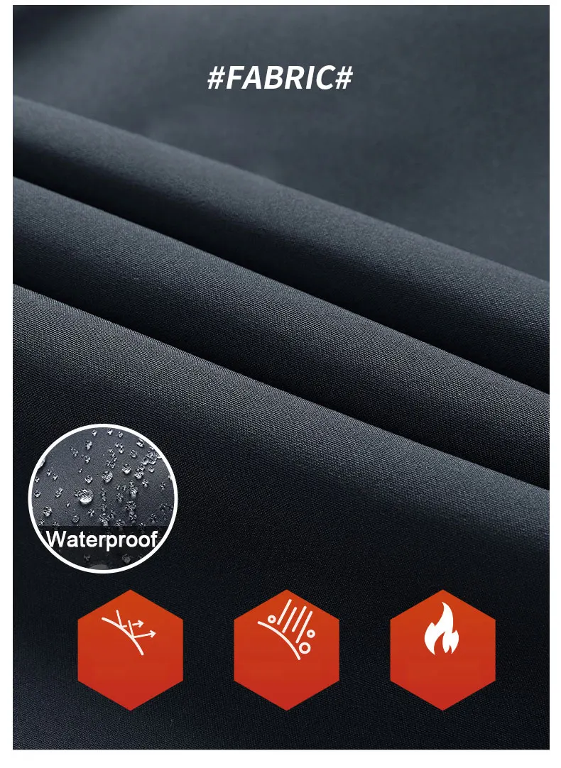 Mens Winter Running Pants - Windproof Fleece Joggers Waterproof Thermal Sweatpants