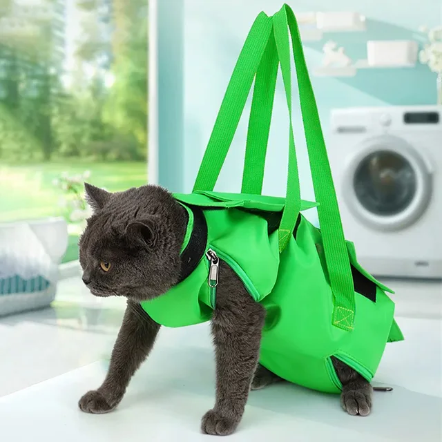 Foldable Cat Carrier Bag Portable Pet Travel Tote with Secure Straps for Vet Visits, Anti-Scratch & Bite-Proof Design Foldable Cat Carrier Bag Portable Pet Travel Tote with Secure Straps for Vet Visits, Anti-Scratch & Bite-Proof Design