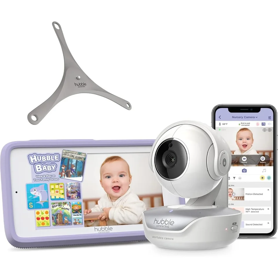 Smart Baby Monitor with Camera and Audio