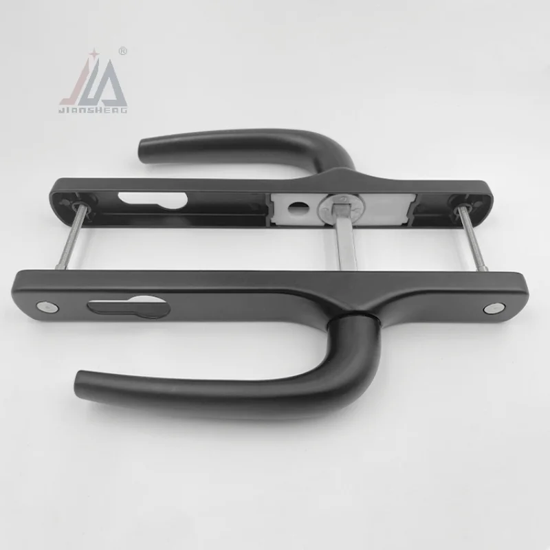 Good appearance manufacturer 85 mortise door handle aluminum zinc door handle lock for upvc aluminum