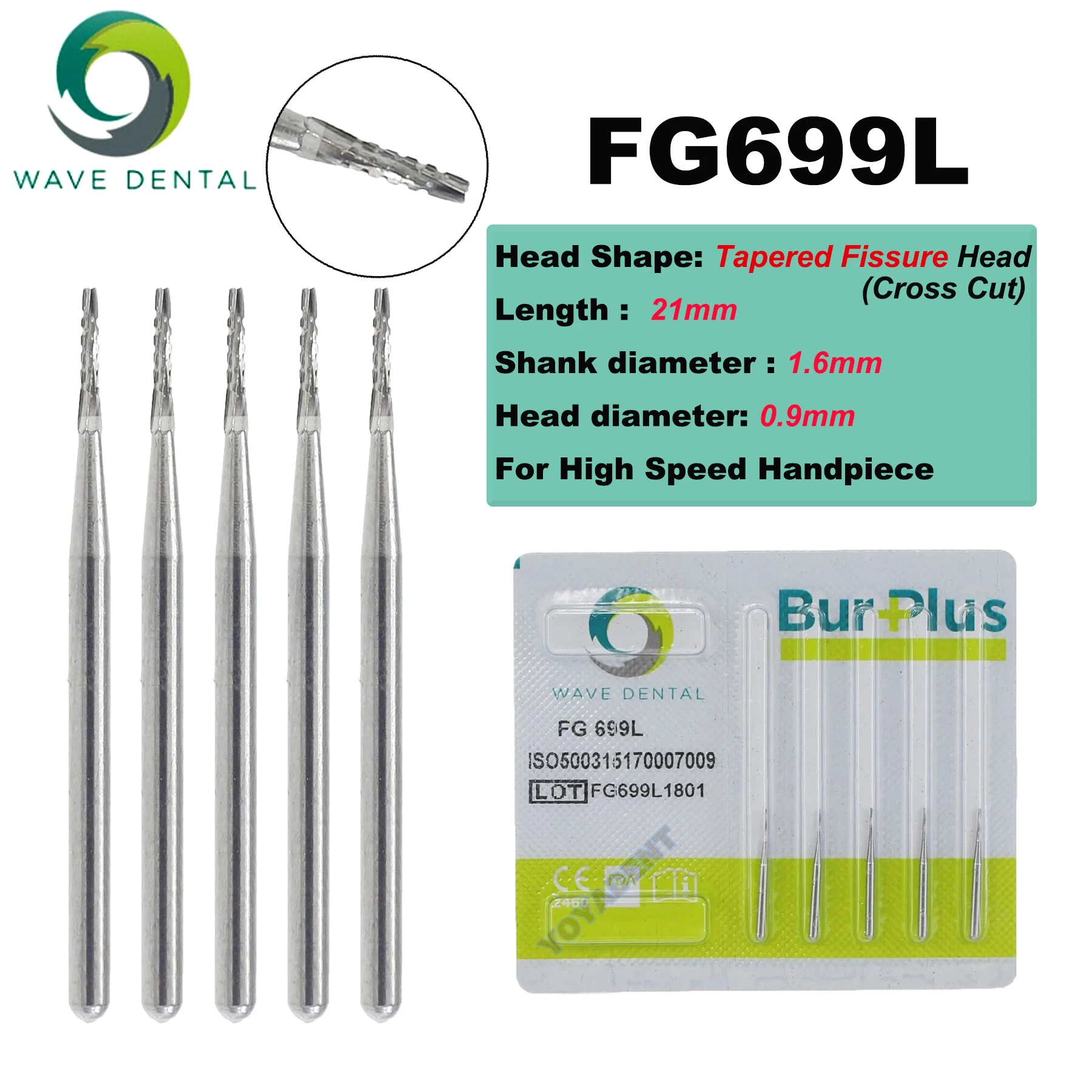 Fresas Dentales Carburo De Tungsteno De Komet