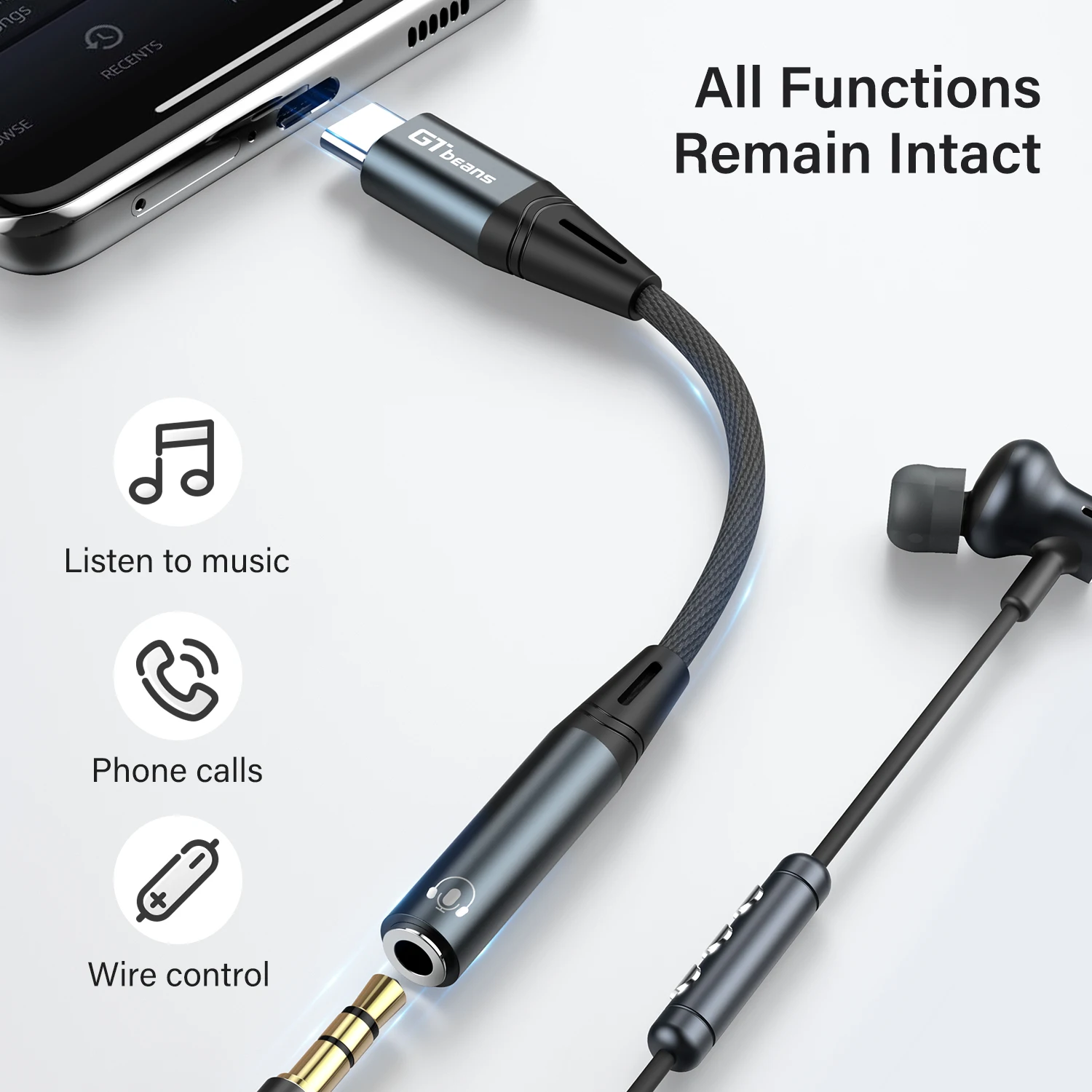 USB CŸ DAC Ĩ  , PC USB C-3.5 Aux ̺, ƺ , Ｚ S23,  ȼ, ÷ 9, 3.5mm