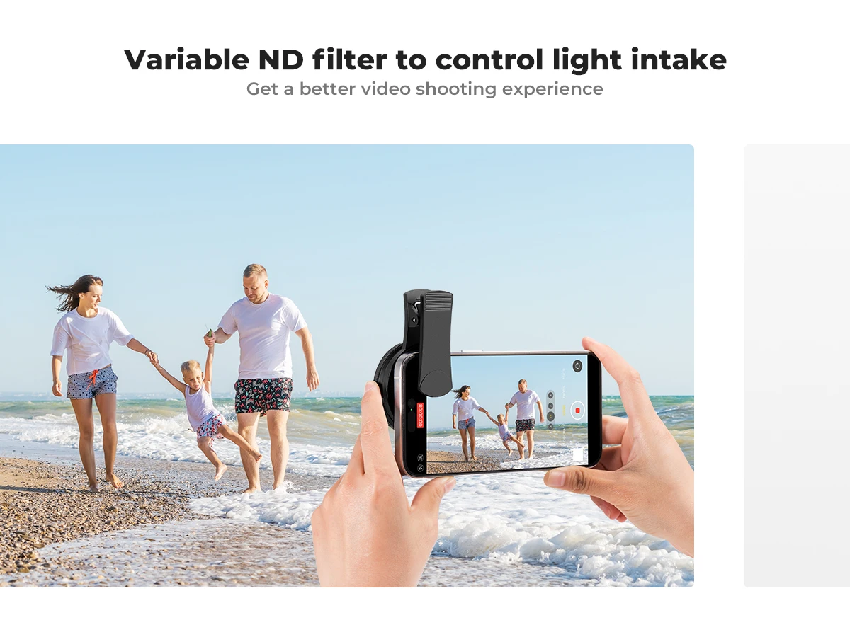 Anti-Glare Magnetic Phone Filter