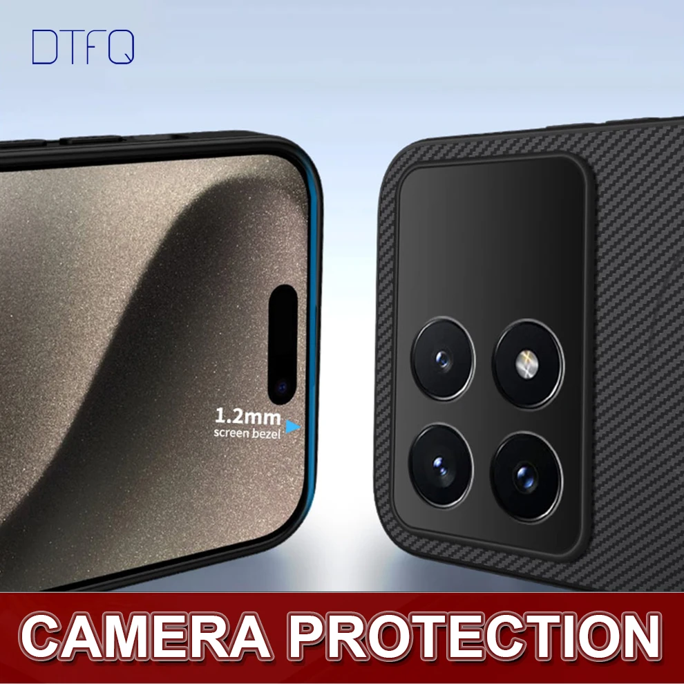 Carbon Fiber Shockproof Magnetic Luxury Back Cover Case