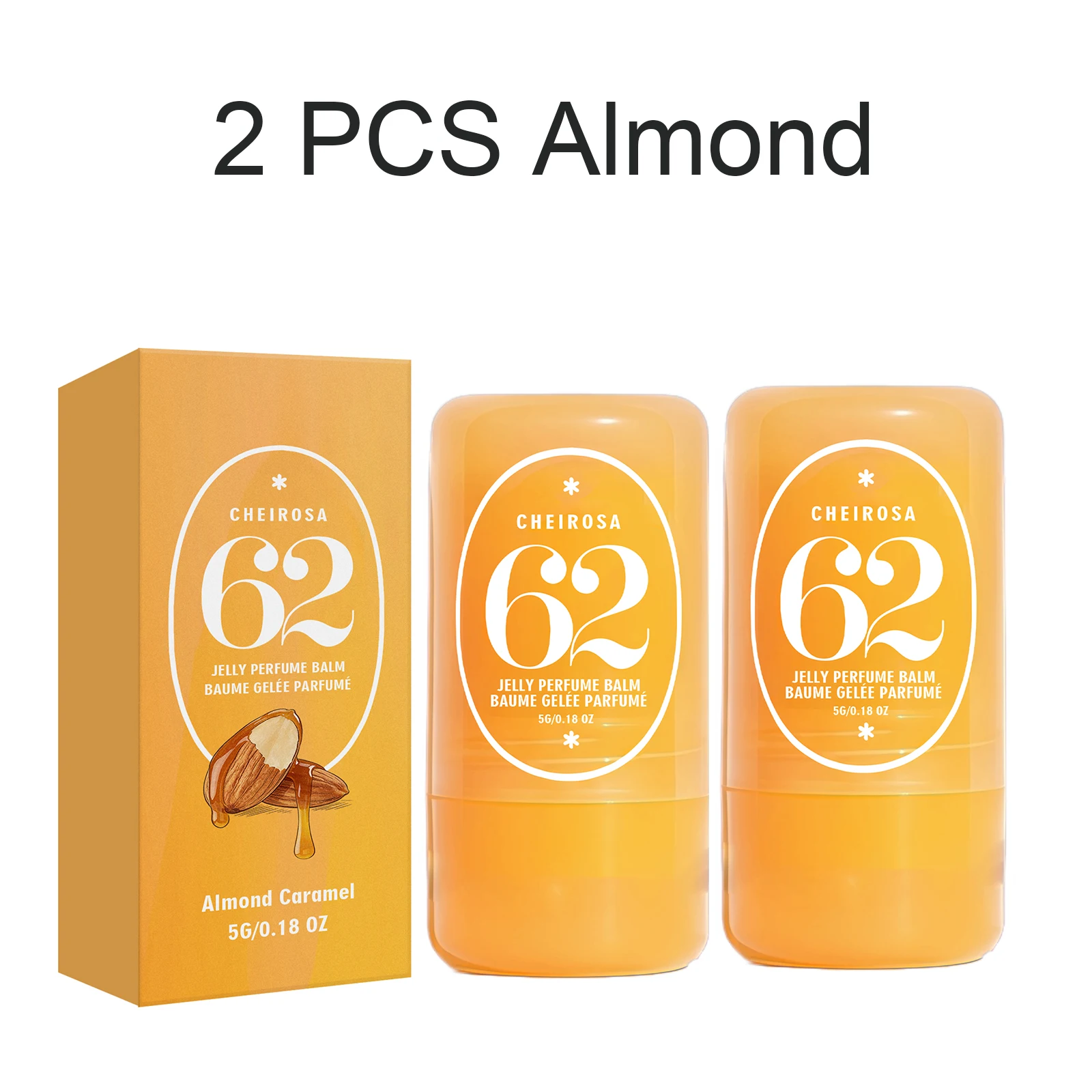 2 PCS Almond