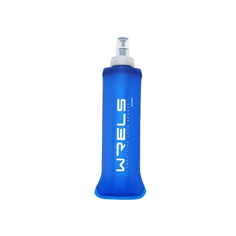 WRELS Folding Water Bottle TPU BPA-Free Collapsible Soft Flask Outdoor Sport Hiking Camping Running Portable Soft Water Bottle - Image 18