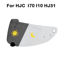 Photochromic Visor for HJC I70 I10 HJ-31 Helmet Glasses Screen Shield Windshield Accessories Parts Autochromic Lens