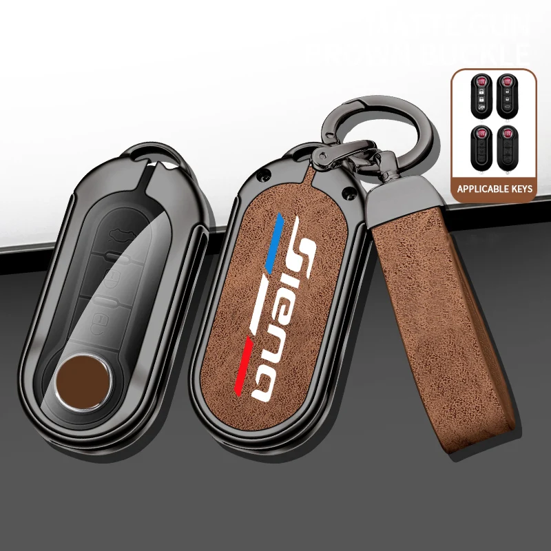 Portachiavi In Lega Di Zinco Per Auto Per Fiat Siena Punto Panda Freemont Abarth Bravo Argo 500 Portachiavi Per Auto Accessori Per Chiavi In Metallo