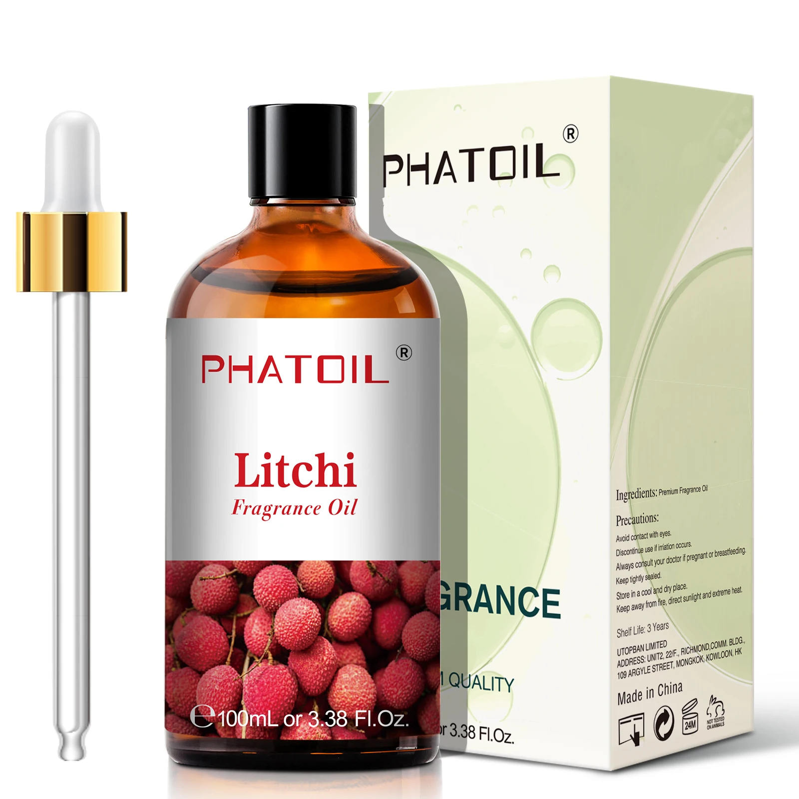 thumbnail image 1 of Aceite aromático PHATOIL de 100 ml con sabor a fruta dulce para hacer velas de jabón: aceite aromático de fresa, mango, manzana, plátano y limón para difusor, 1 of 5