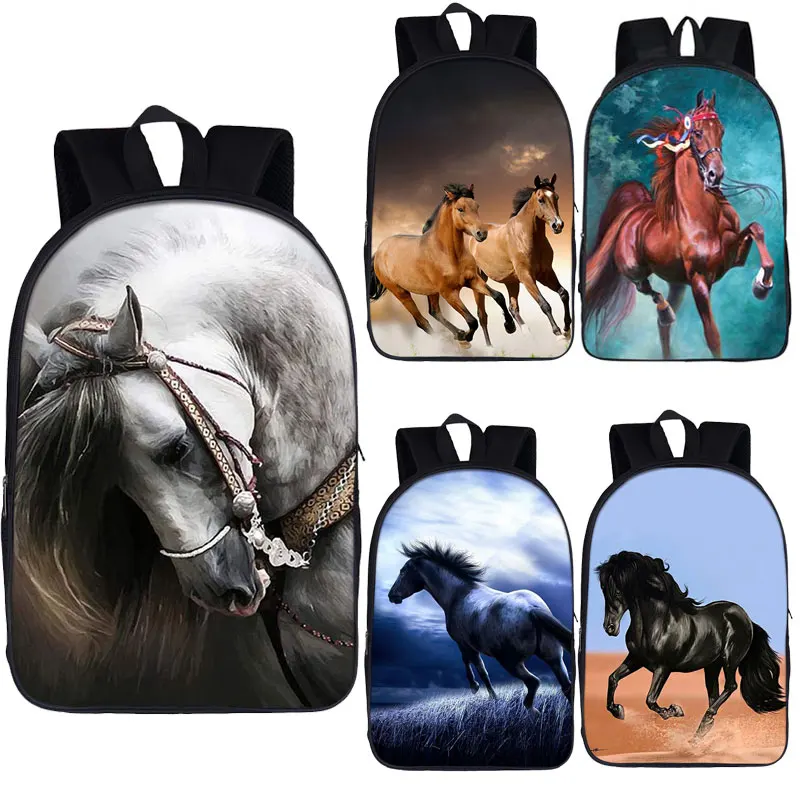 Backpack Girls Horse Backpack Horse Teen Backpack Teenagers Horse
