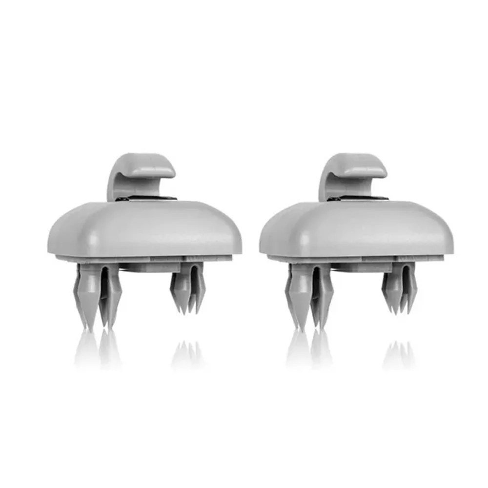 Peslogy 2pcs Auto Sun Visor Clip Hook Bracket Hanger Audi Sun Visor Clips Replacement For Audi A1 A3 A4 A5 Q3 Q5 A7 B6 B7 B8 S4 S5 Reference Parts No